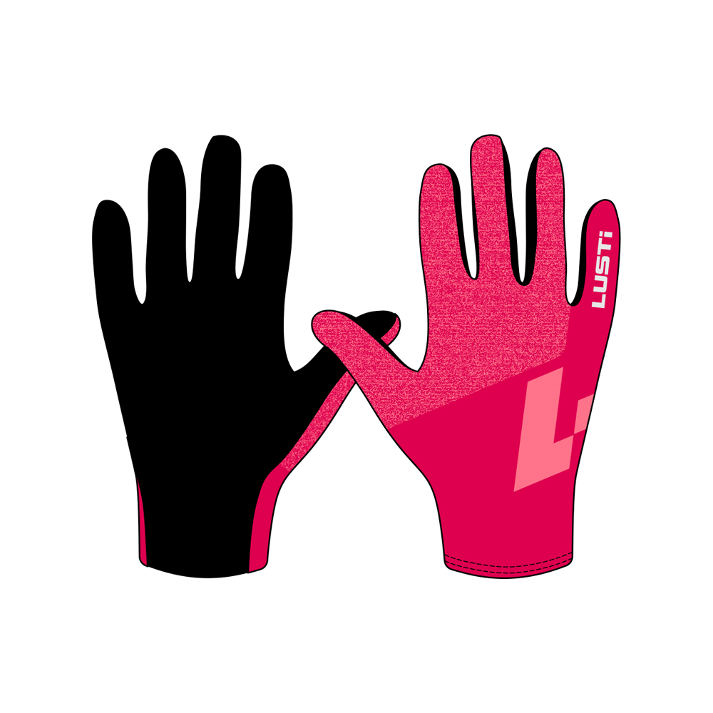 Běžecké rukavice - PINK XS